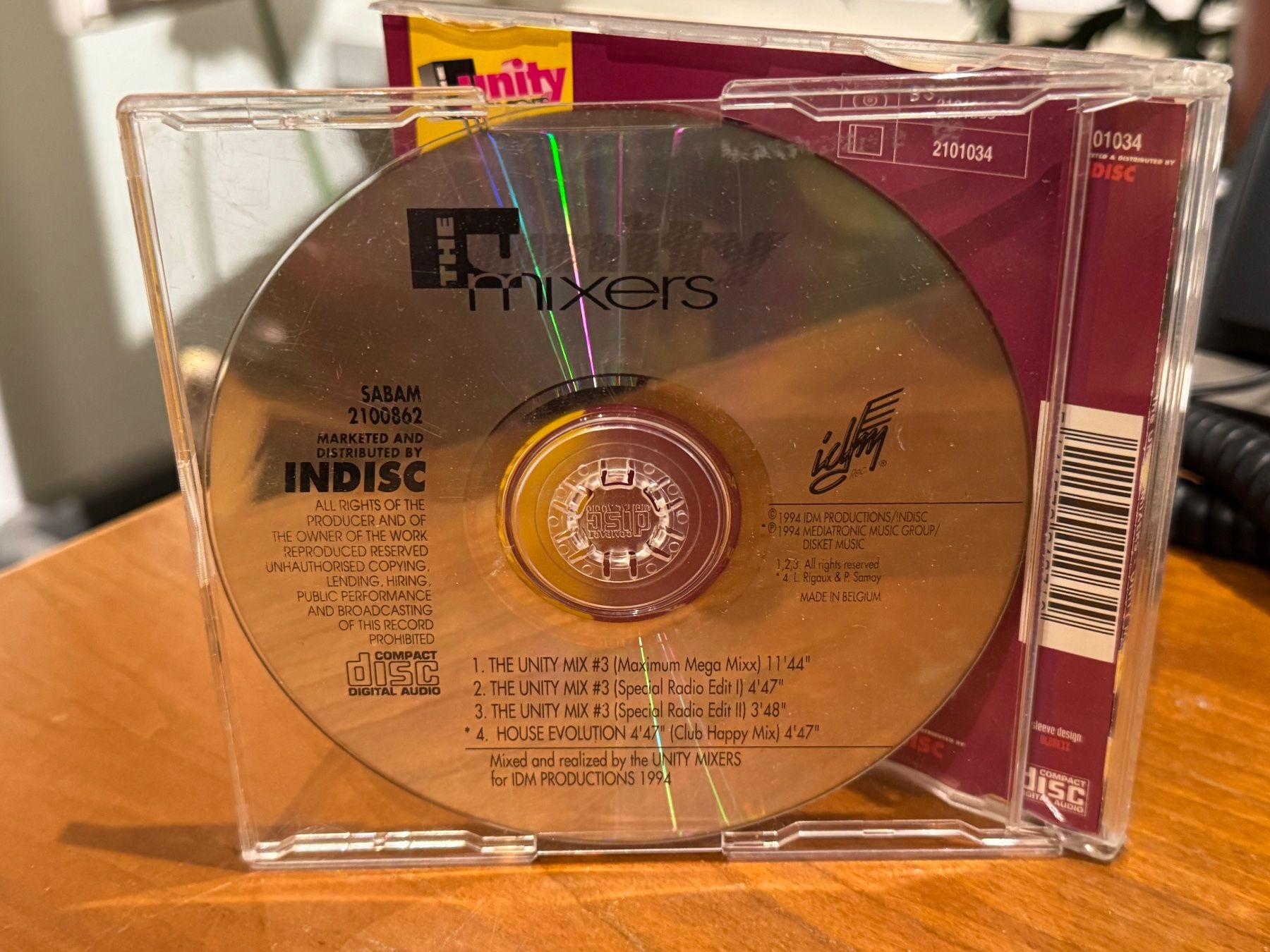 CD: The Unity Mixers - The Unity Mix 4 - HF41A – Nuovo (secondo la descrizione) da Küsnacht ZH venduto da swisssales.net 1