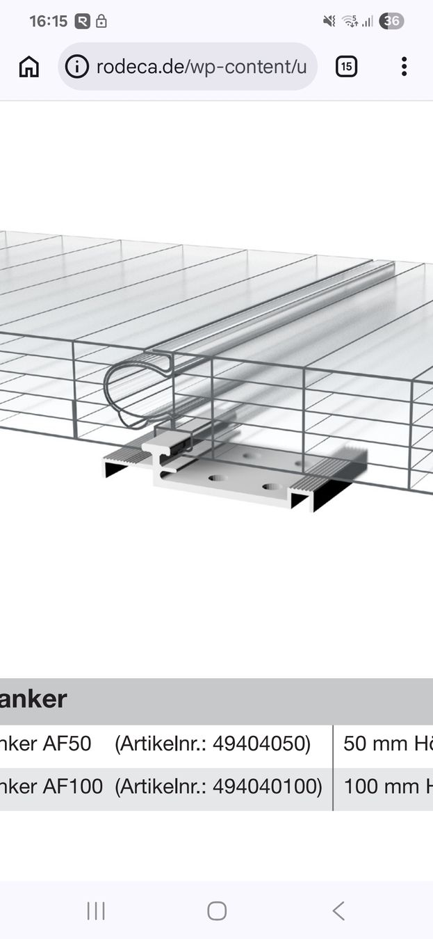 Plateaux: Fassadenplatten, Doppelstegplatten, Polycarbonatplatten – Neuf (Voir description) à Biberist par Andrert 9