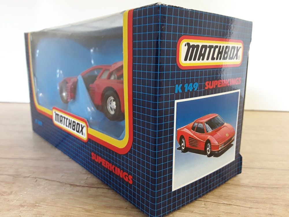 Matchbox K149 _ Matchbox Superkings _ Ferrari TestaRossa (Gebraucht) in ...