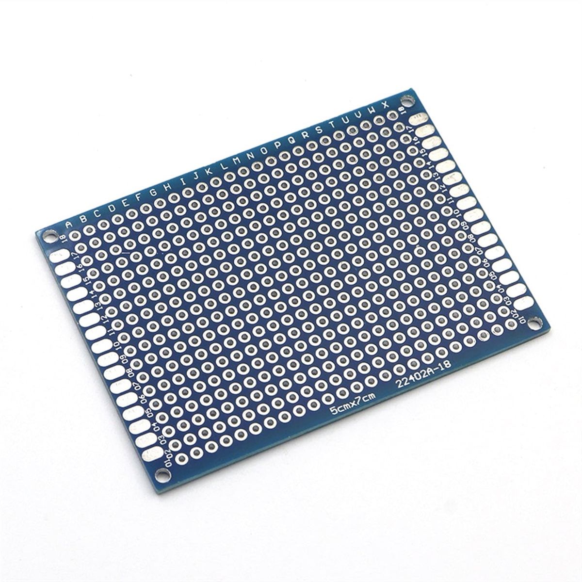 Componenti elettronici: PCB Platine Prototypen 5x7cm Lochraster Doppelseitig – Nuovo e nell'imballaggio originale da Luzern venduto da MusikElektronikShop