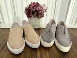 2 Paar Slipper / Kiomi & Tamaris / Grösse 40 / NP 150.-