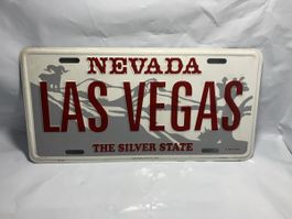 Las Vegas Nummernschild