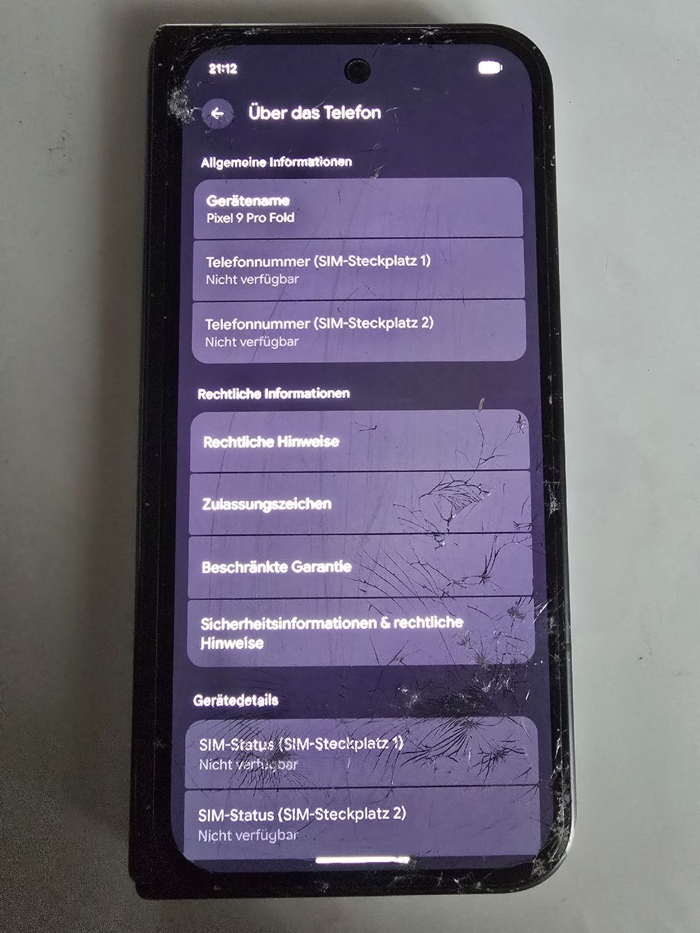 Google Telefoni cellulari / Smartphones: Pixel 9 Pro Fold 512GB – Difettoso da Altstätten SG venduto da speed_19993 4