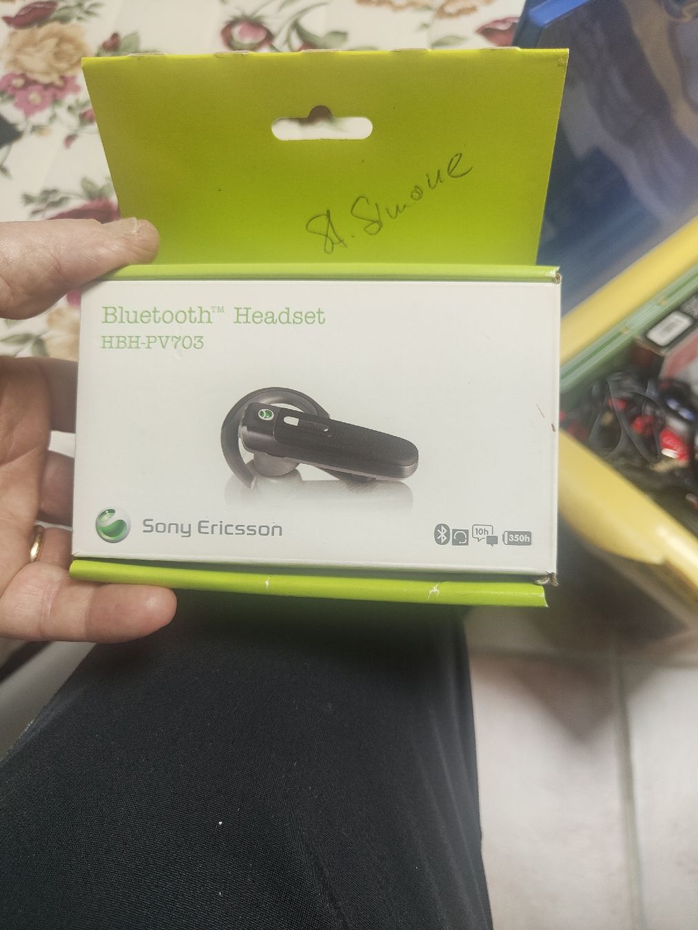 Kopfhörer: Sony Ericsson HBH-PV703 Bluetooth Headset Schwarz! – Neu (gemäss Beschreibung) aus Schlieren von bingo33 4