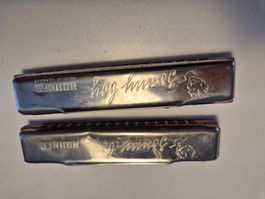2 x Mundharmonika sonny boy Hohner