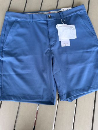 Golfhosen Puma - Grösse 34 - 8 Zoll - Indigo blau - Neu
