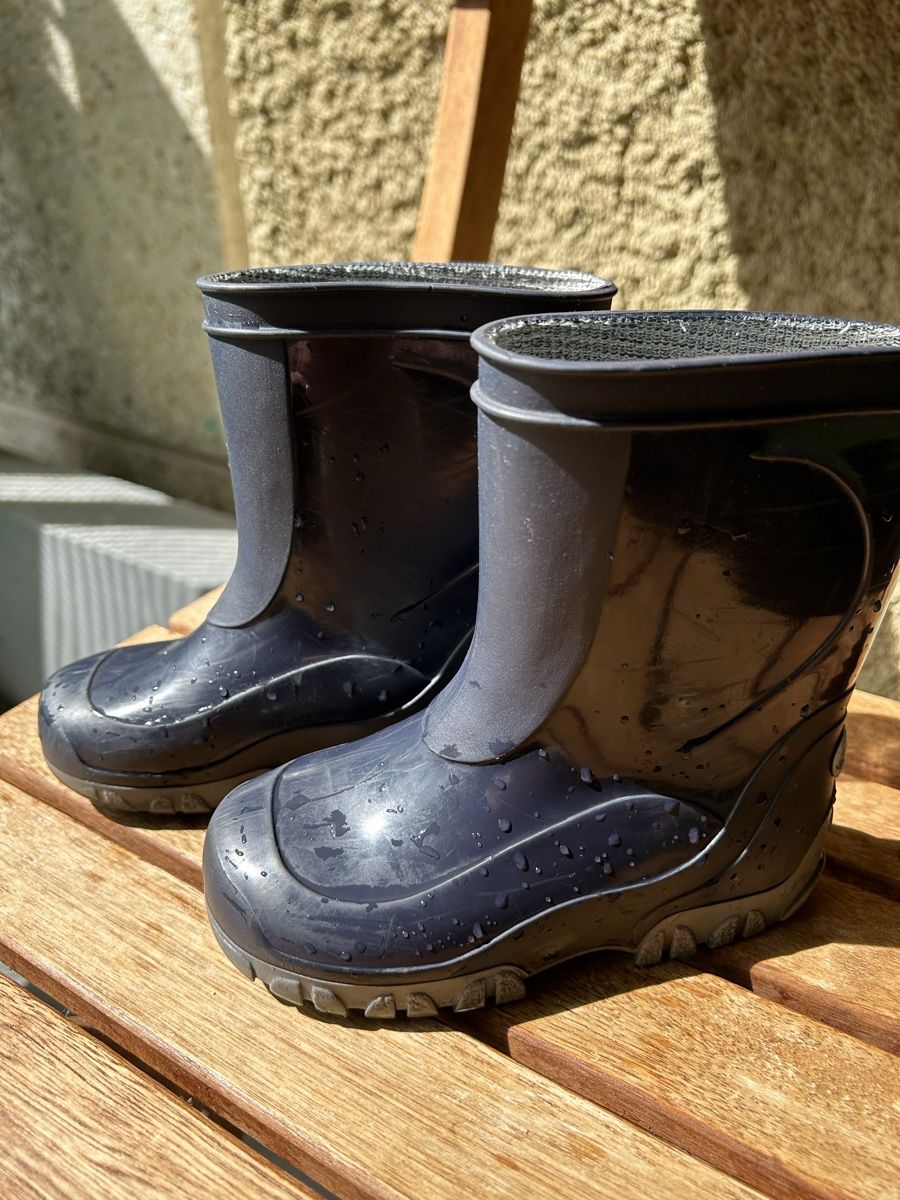 Scarpe per ragazzi: Bottes de pluie Spirale / taille 23 – Usato da Meyrin venduto da Bronx86