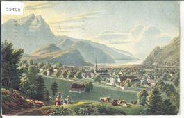 Pro Juventute - Gabriel Lory - Ansicht von Stans