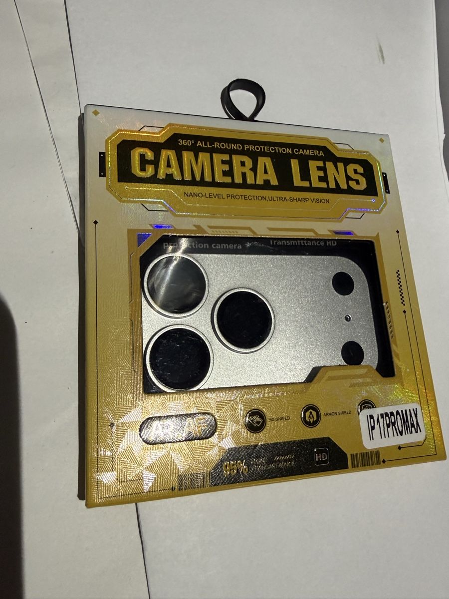 Cover & Protezioni schermo: Protection objectif caméra pour iPhone 17 Pro Max neuf – Nuovo e nell'imballaggio originale da Lausanne venduto da Licio7 1