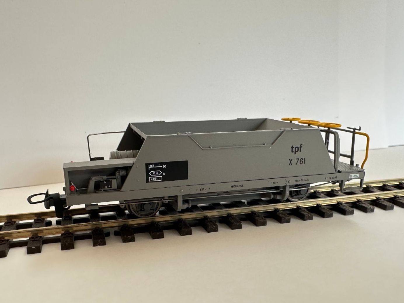 Bemo Modelleisenbahnen: Bemo - tpf X 761 - Schotterwagen – Neu und originalverpackt aus Domat/Ems von mmx4001
