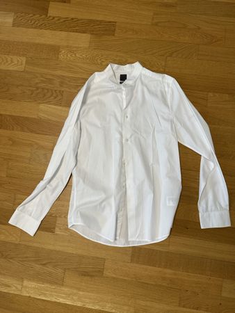 Hemd Set H&M Premium und Uniqlo Weiss Blau Grösse S