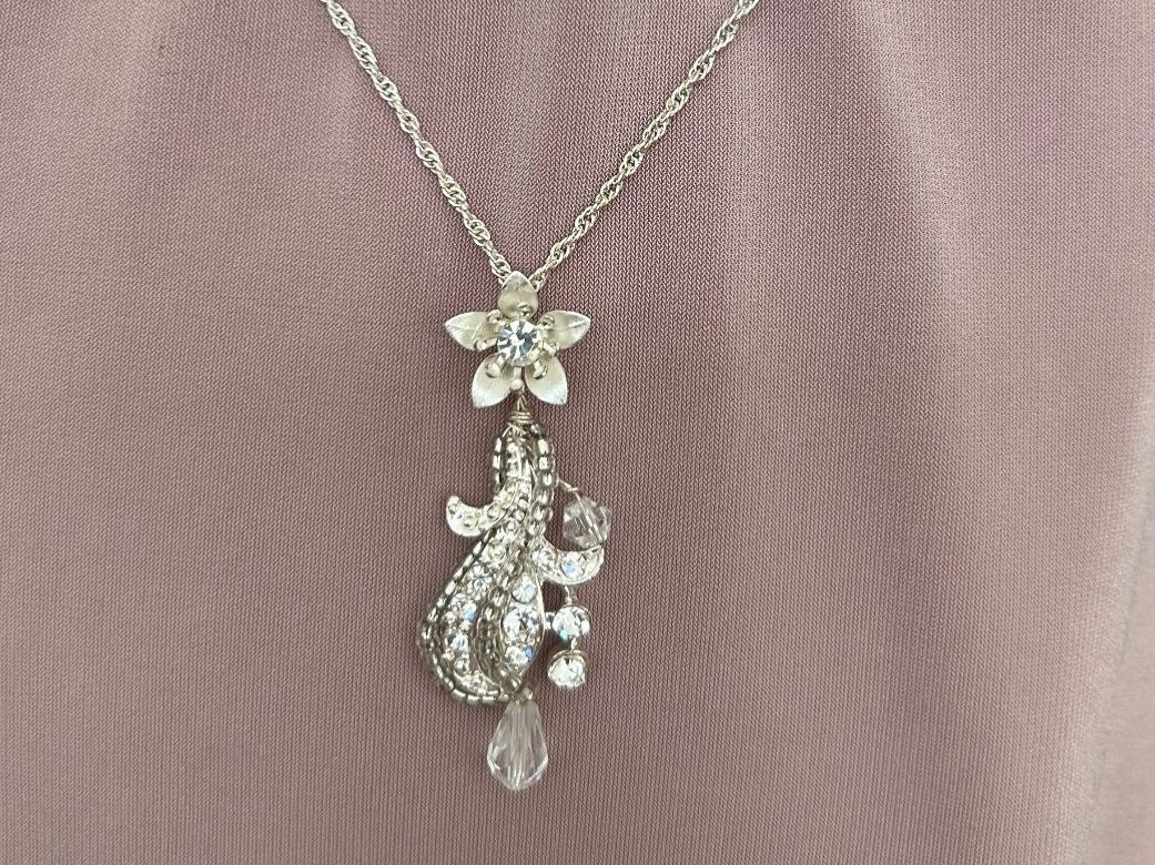 Sonstiger Schmuck: Schmuck-Set silber mit Swarovski-Steinen Nr. 39 – Neu (gemäss Beschreibung) aus Rothenburg von stacostaco