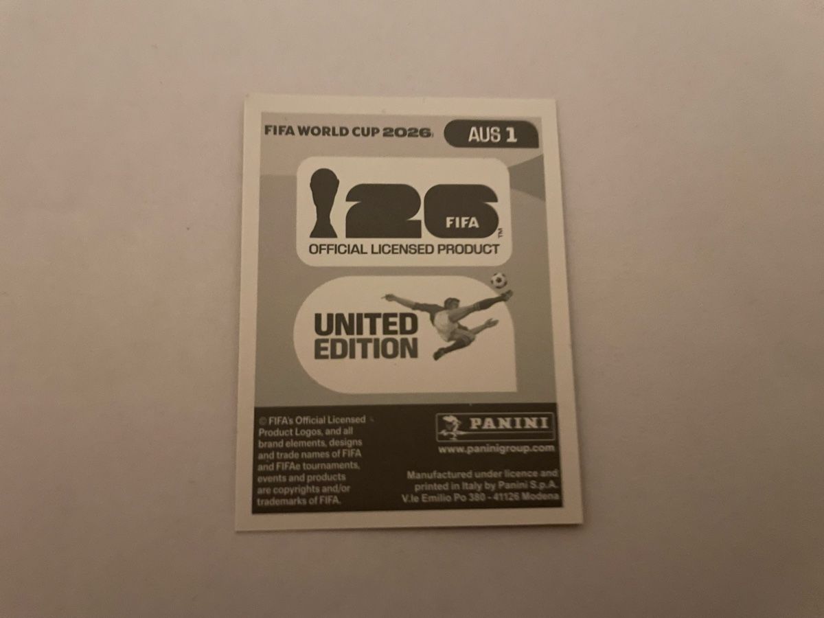 Panini Sammelbilder & Trading cards: FIFA WM 2016 Australien AUS 1 – Neu (gemäss Beschreibung) aus Winterthur von Cobraforce 1