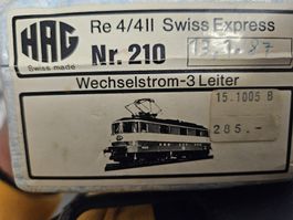 HAG Re 4/4 II Swiss Express Wechselstrom-3 Leiter, defekt