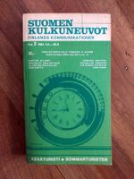 Fahrplan Suomen Kulkuneuvot Finnland 1984