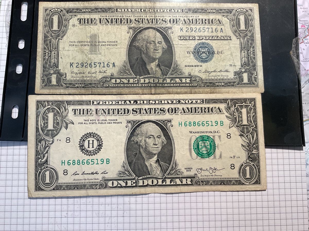 Banconote: 2 US Dollar Noten  – Usato da Ursenbach venduto da tho_8s6p 3