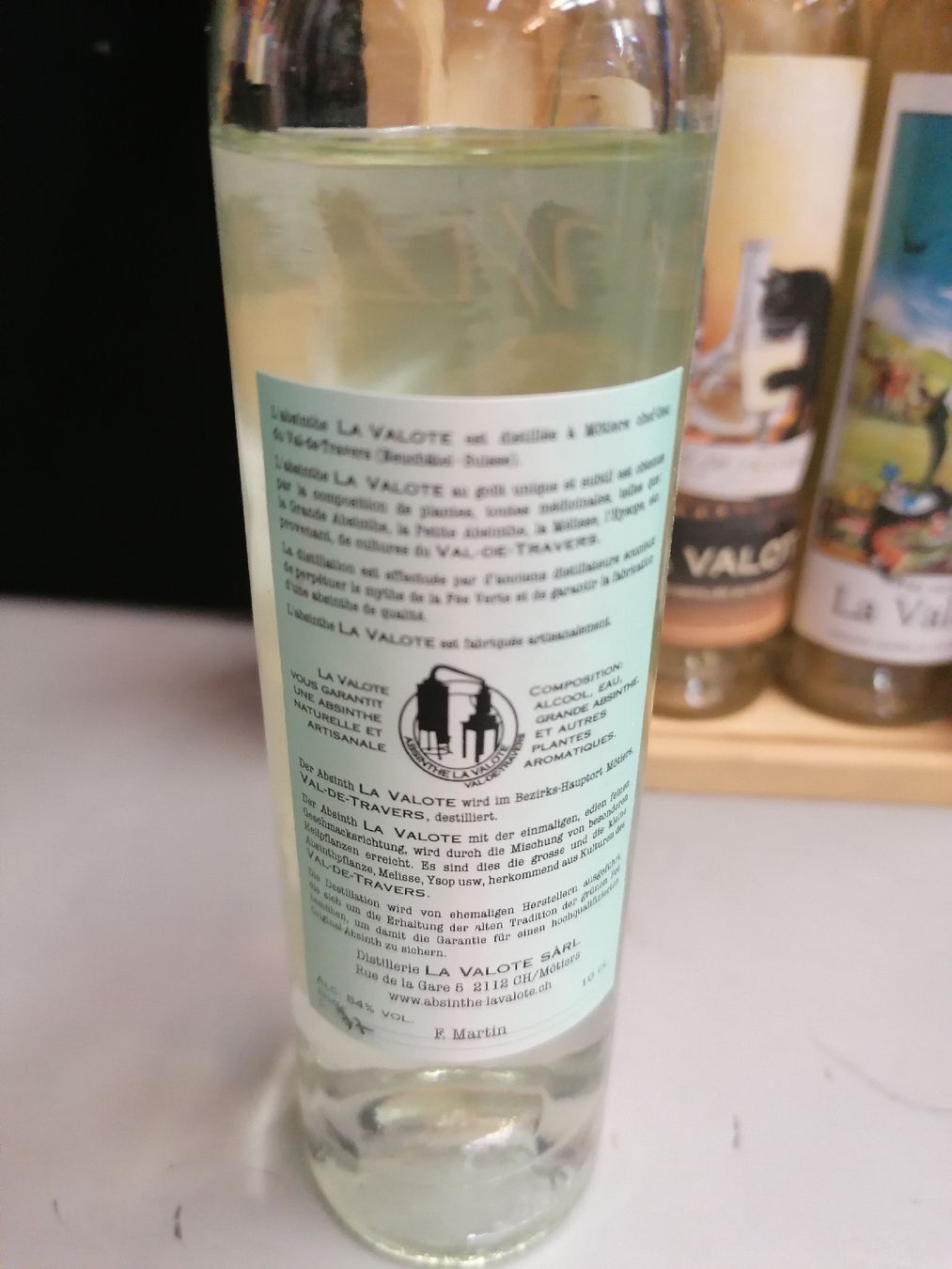 Spirituosen: 3 BOUTEILLES Valoté – Gebraucht aus Genève von Leboucheoreilles 6