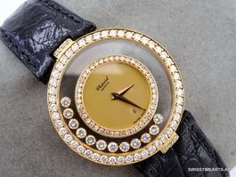 CHOPARD HAPPY DIAMONDS 18K & DIAMANTEN H2647 LUXUS DAMENUHR
