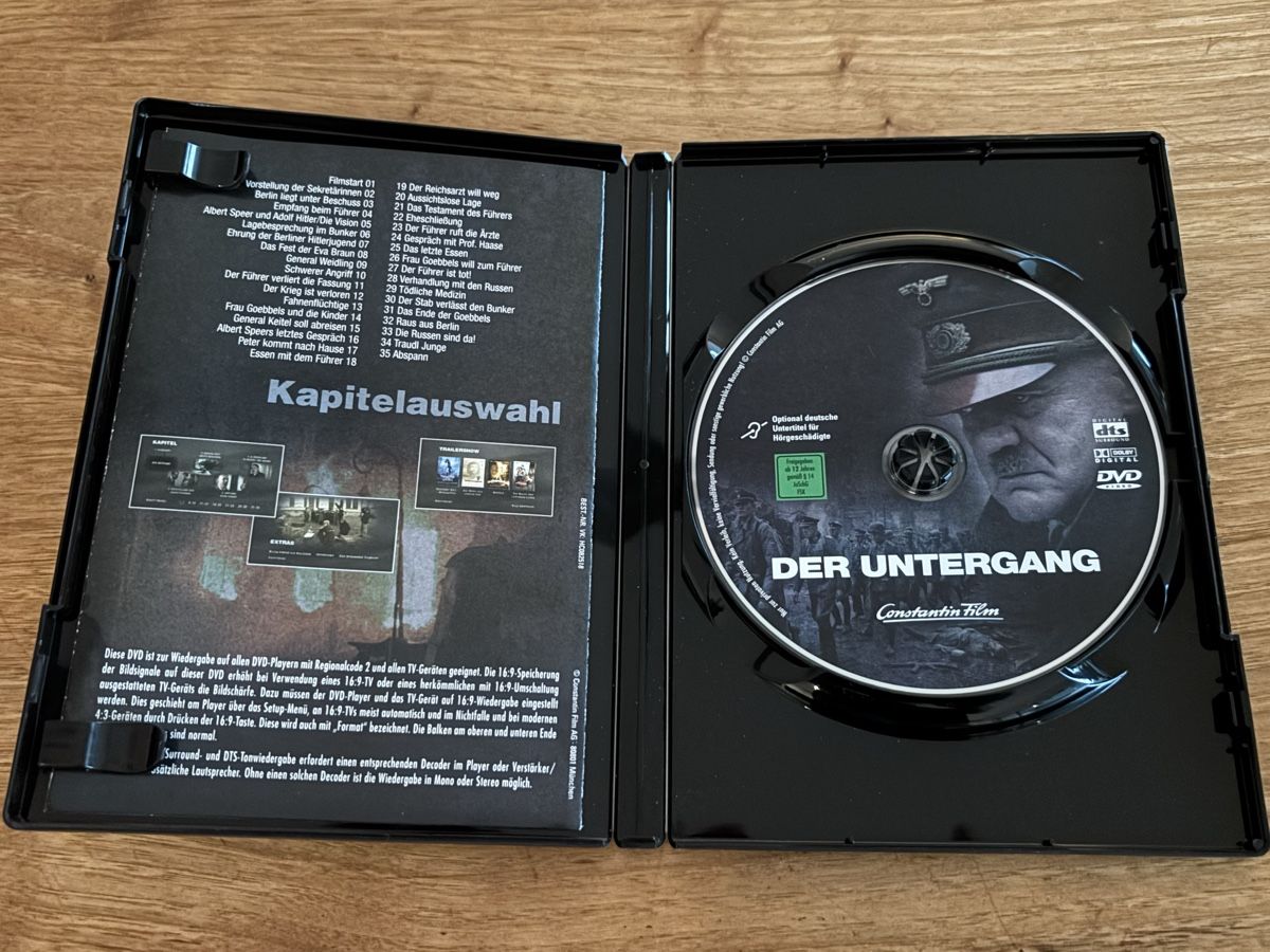 Tutti i DVDs: DVD Der Untergang – Usato da Belp venduto da brb66 3