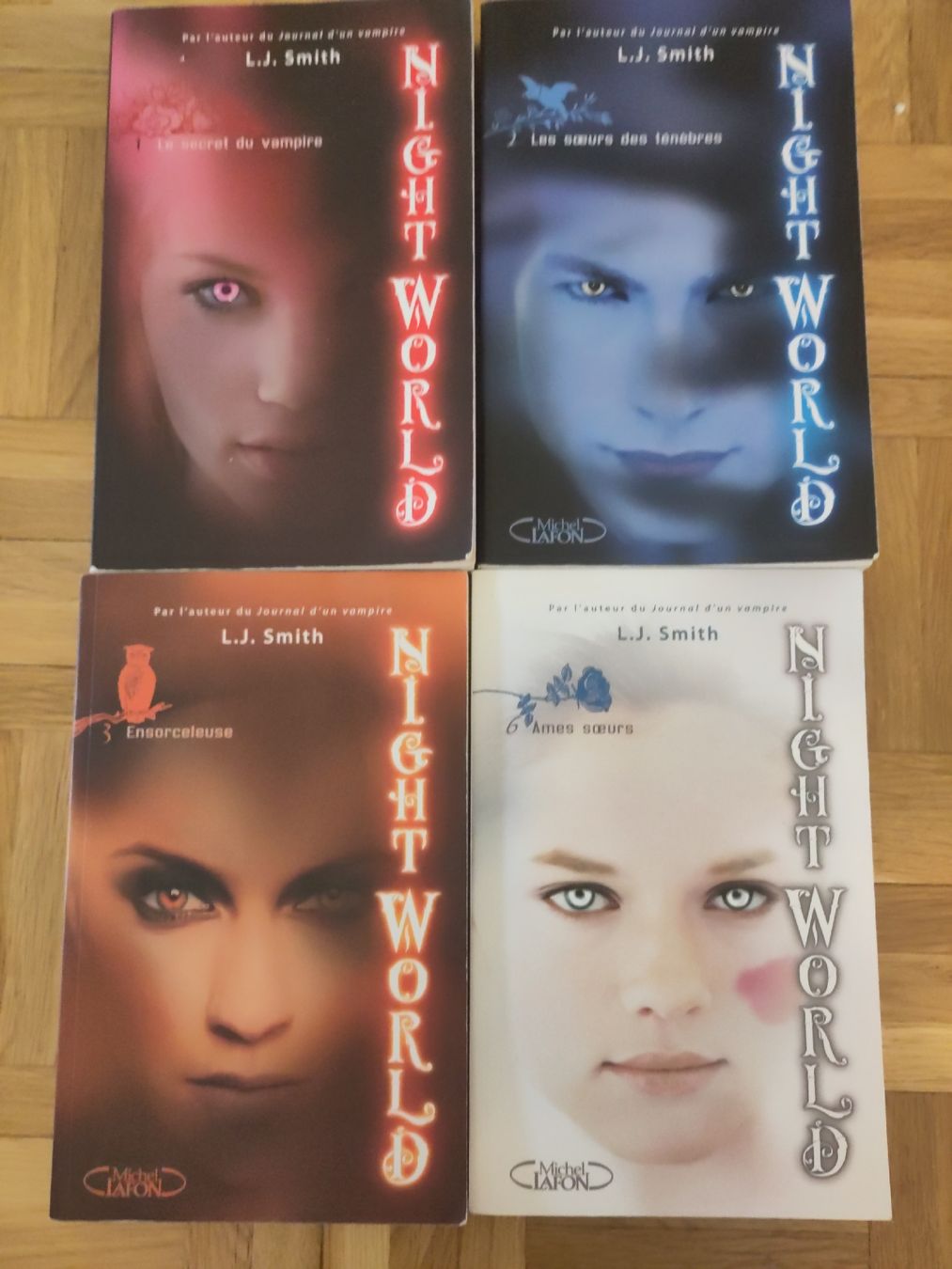 Libri: L. J. Smith : Nightworld tome 1, 2,3,6 – Usato da Ependes FR venduto da abi_2lwk