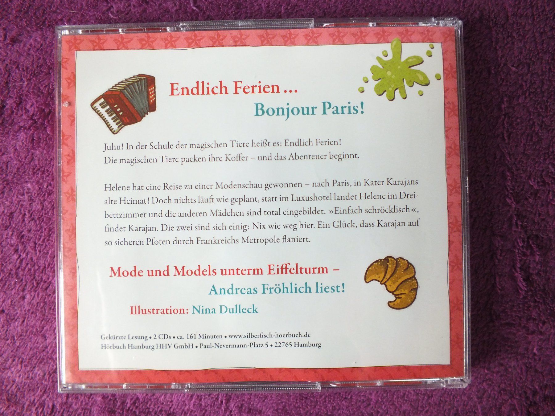CD: Die Schule der magischen Tiere 4 - Endlich Ferien -  2CD – Usato da Müllheim Dorf venduto da Seeeule01 1