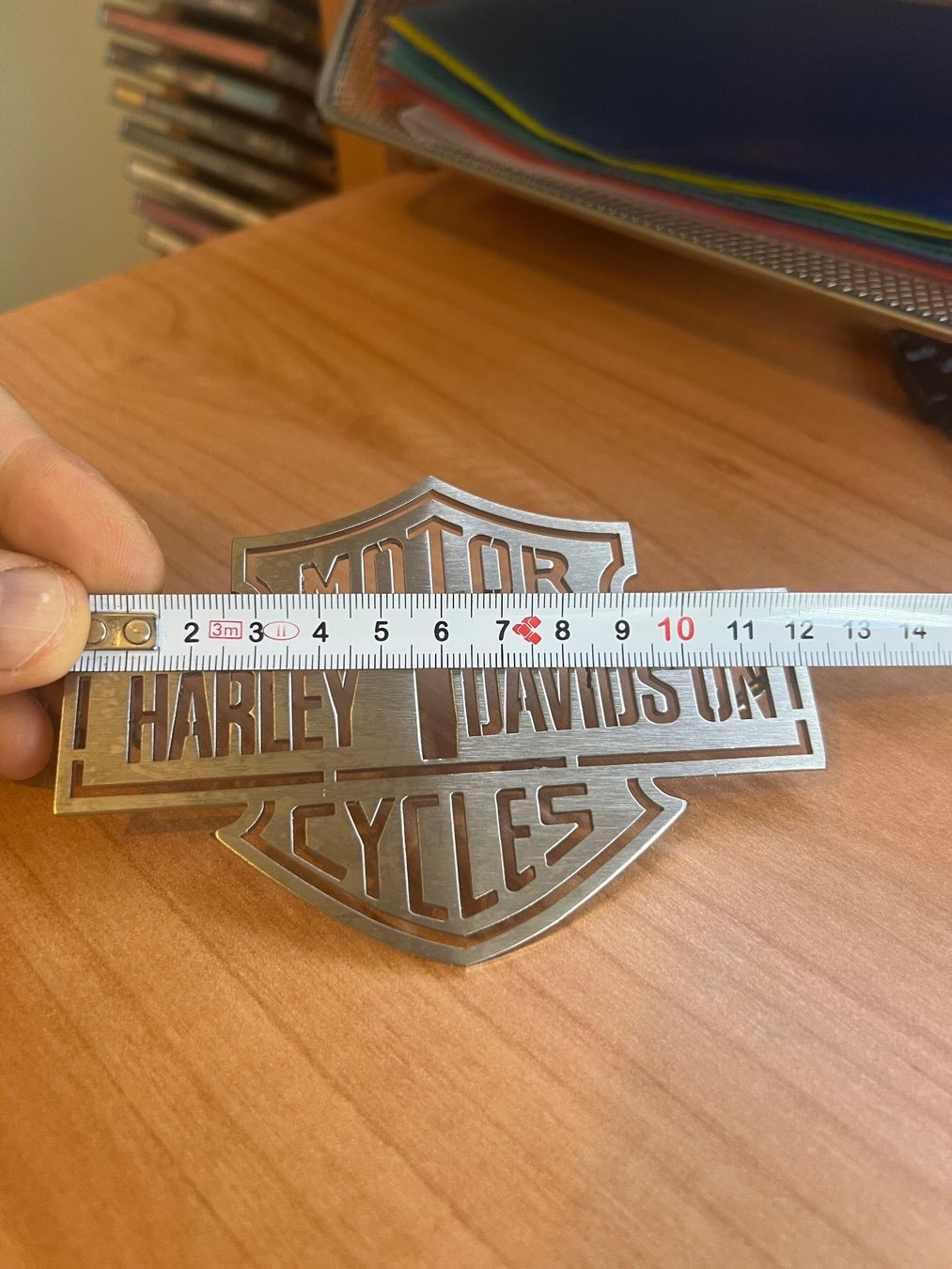 Harley-Davidson Tutti i ricambio per moto: Harley-Davidson Logo Chromnickelstahl – Nuovo (secondo la descrizione) da Oberkirch LU venduto da oiluig 3