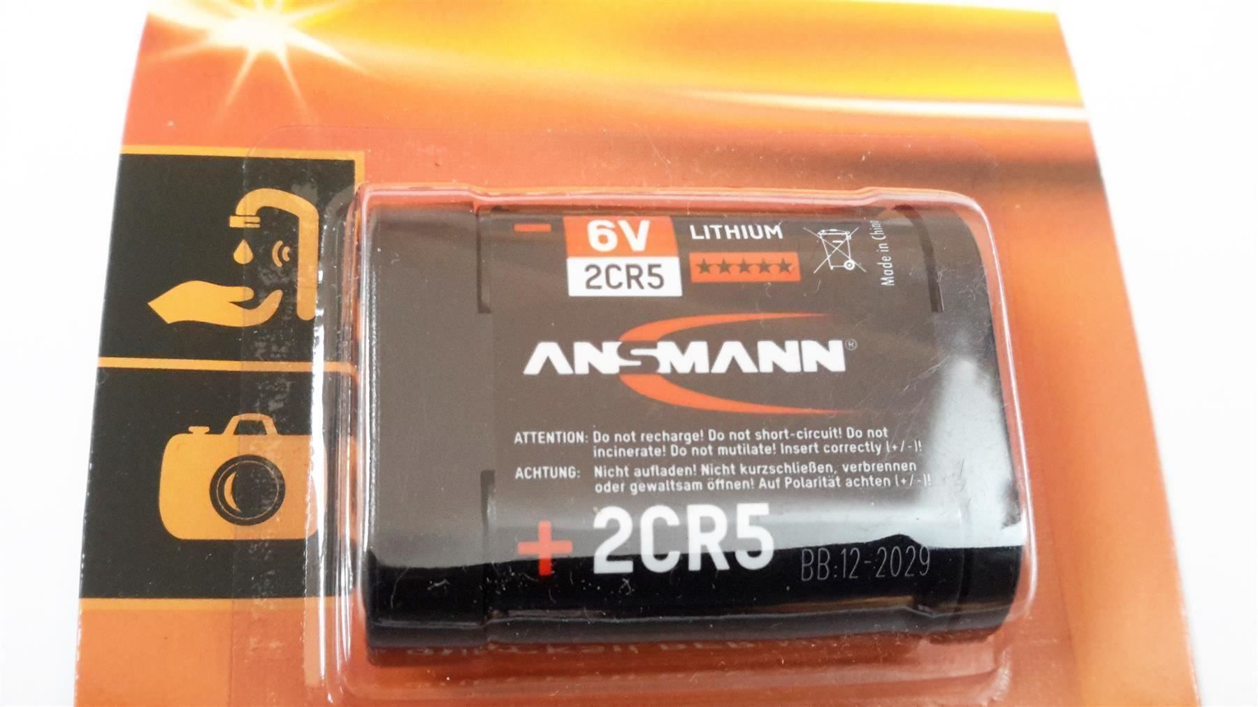 Caricatori & Batterie: Batterie Lithium 2CR5, Ansmann, 10 Jahre – Nuovo e nell'imballaggio originale da St. Gallen venduto da cointec 3