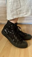 Baskets Converse paillettes noires taille 37 femme