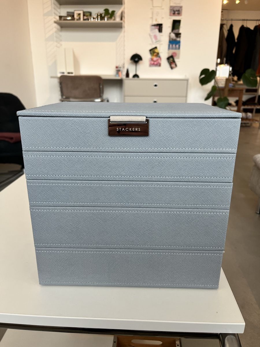 Portagioie: Stackers Schmuckbox 5-Teilig, Hellblau – Usato da Köniz venduto da mil_p 1