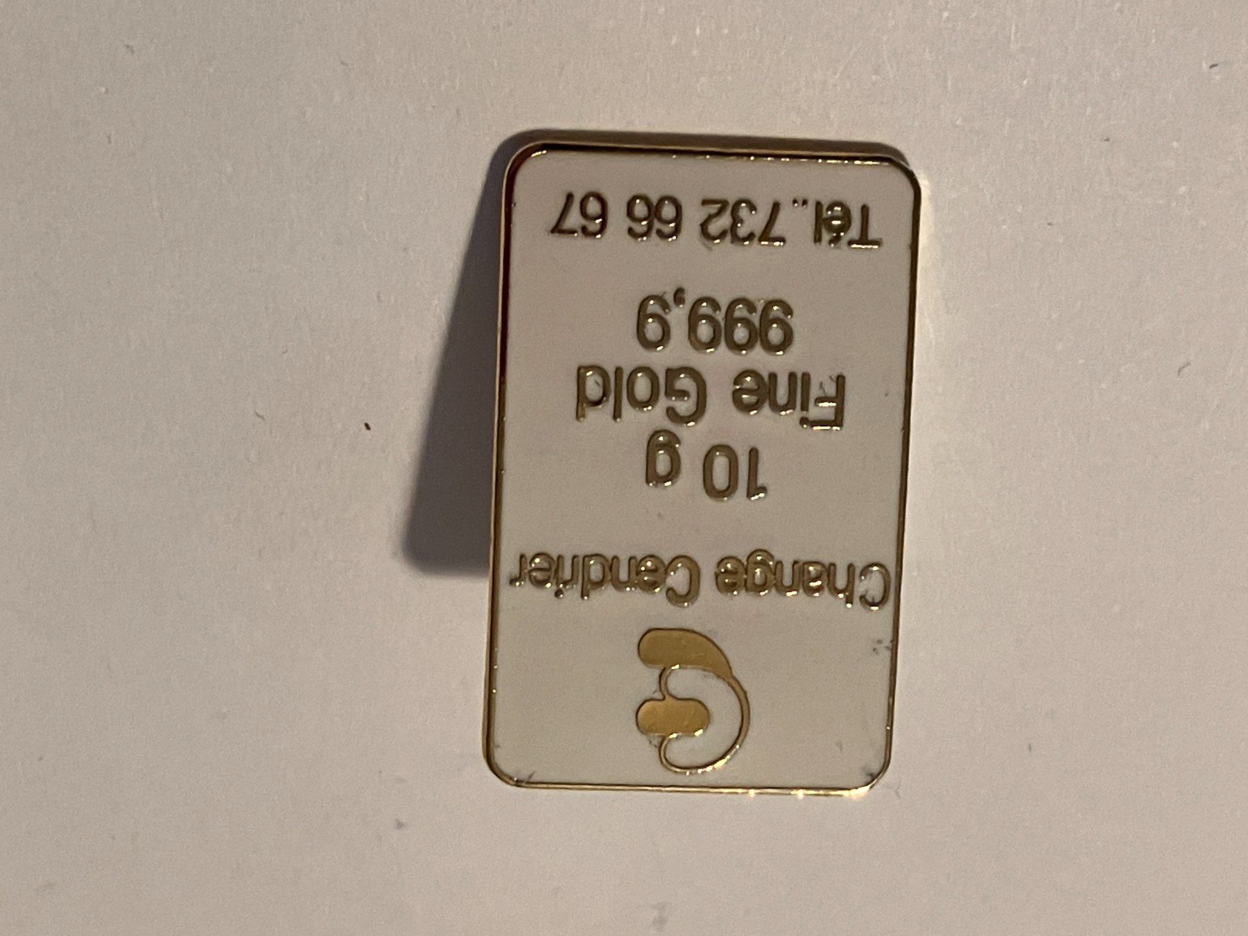 Placchette & Badge: 1 Pin Change Cendrier Fine Gold – Usato da Basel venduto da djwwpp