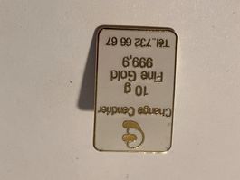 1 Pin Change Cendrier Fine Gold