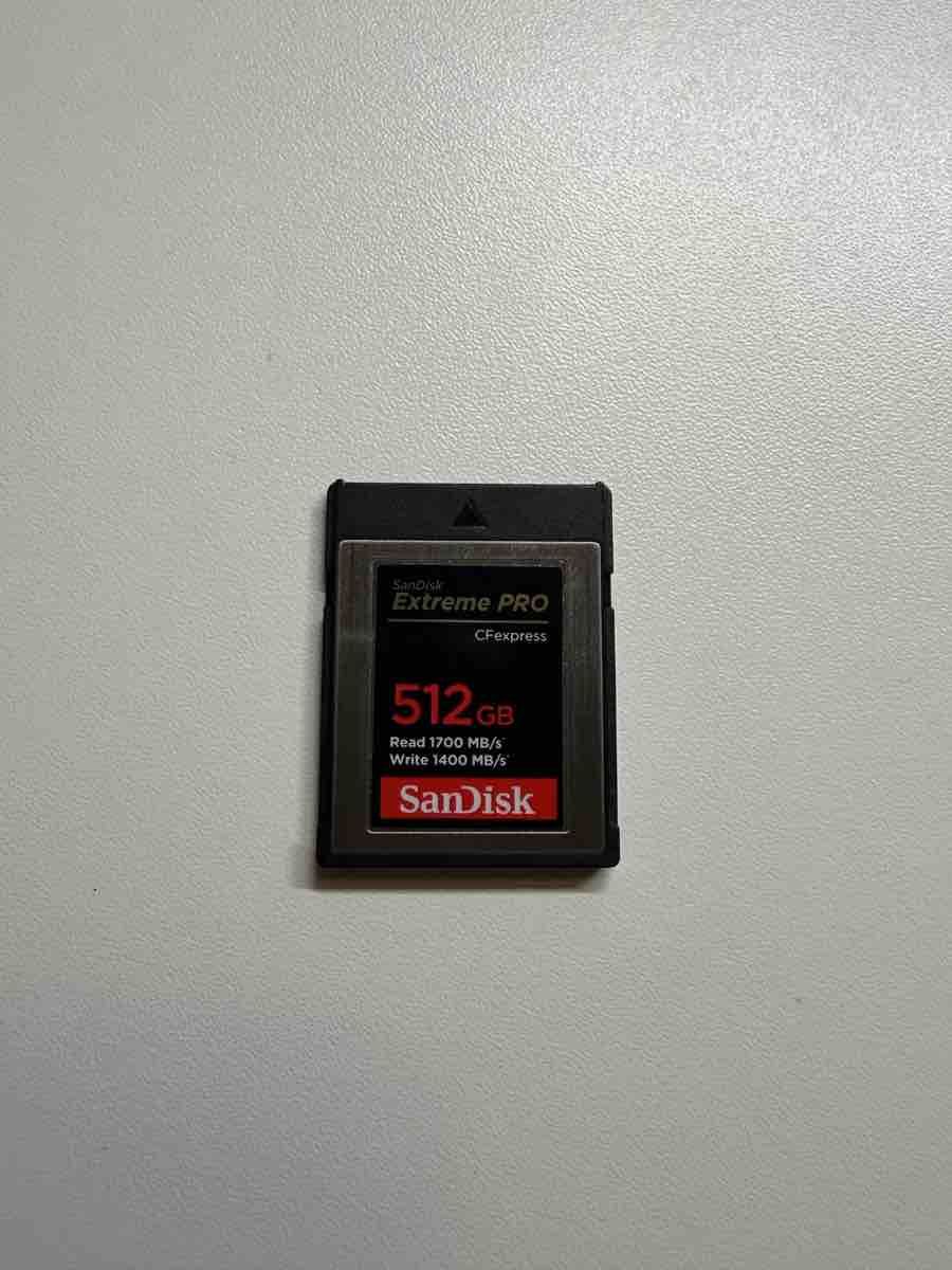 Sandisk Speicherkarten: SanDisk Extreme PRO CFexpress 512 GB – Gebraucht aus Jona von Schlagi02 2