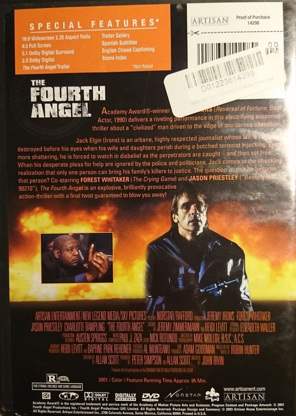 Tous les DVDs: The Fourth Angel – D'occasion à Zürich par Raz88 1