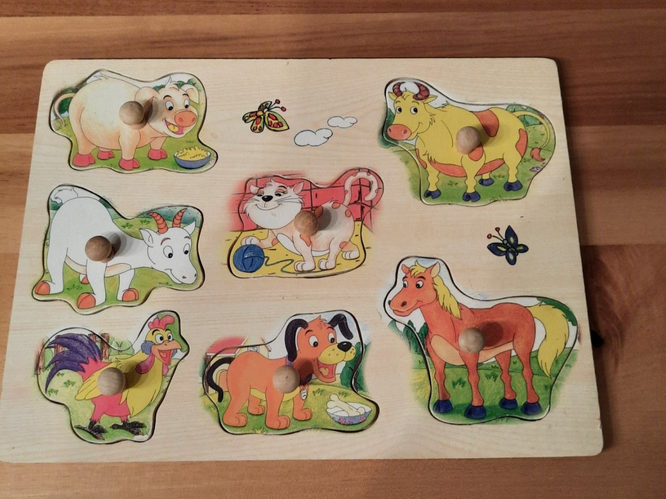 Puzzle: Steckpuzzle Kinderpuzzle – Usato da Wettingen venduto da Nini54