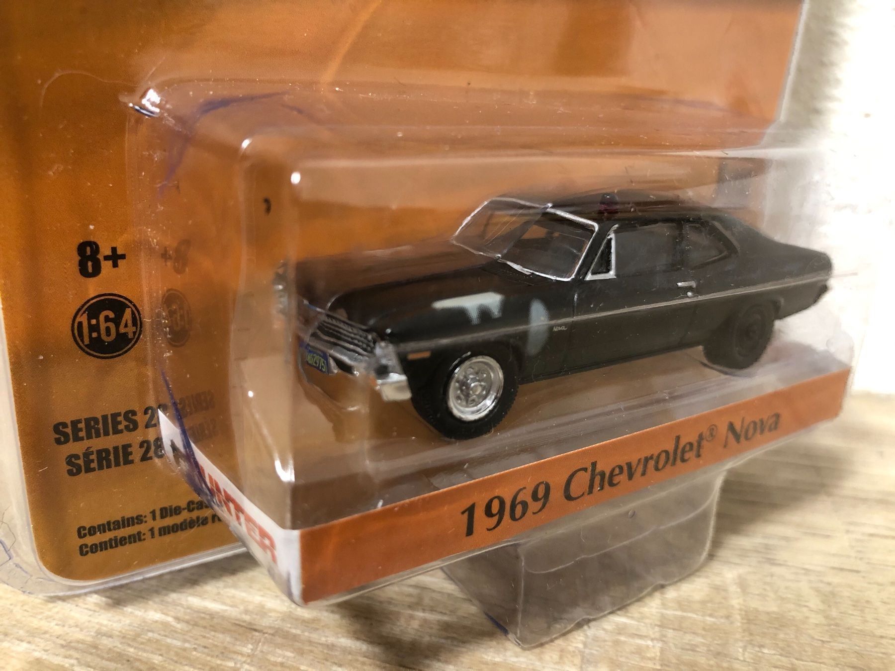 Greenlight Modellautos: Hunter Chevrolet nova 1969 1/64 – Neu und originalverpackt aus Reinach AG von rares75 1