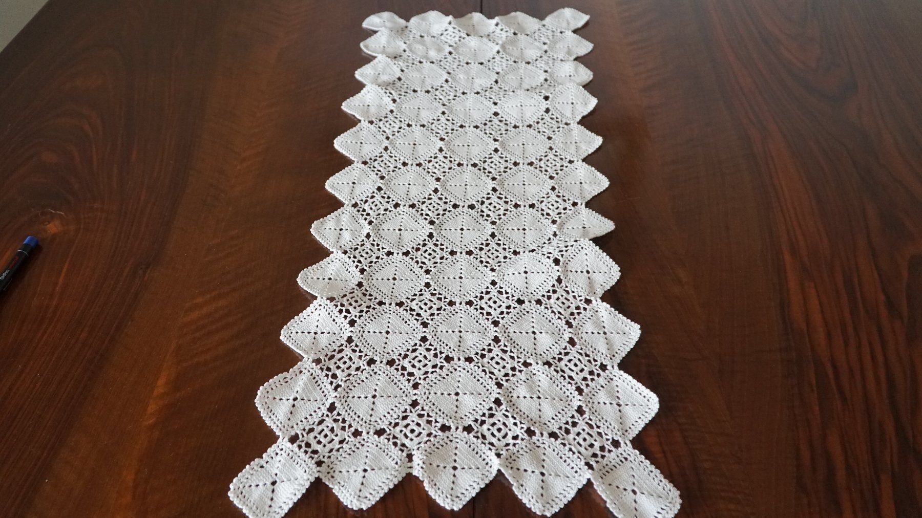 Altra biancheria da tavola: Deckeli Handarbeit 70x30cm – Usato da Bern venduto da Antikbatik 1
