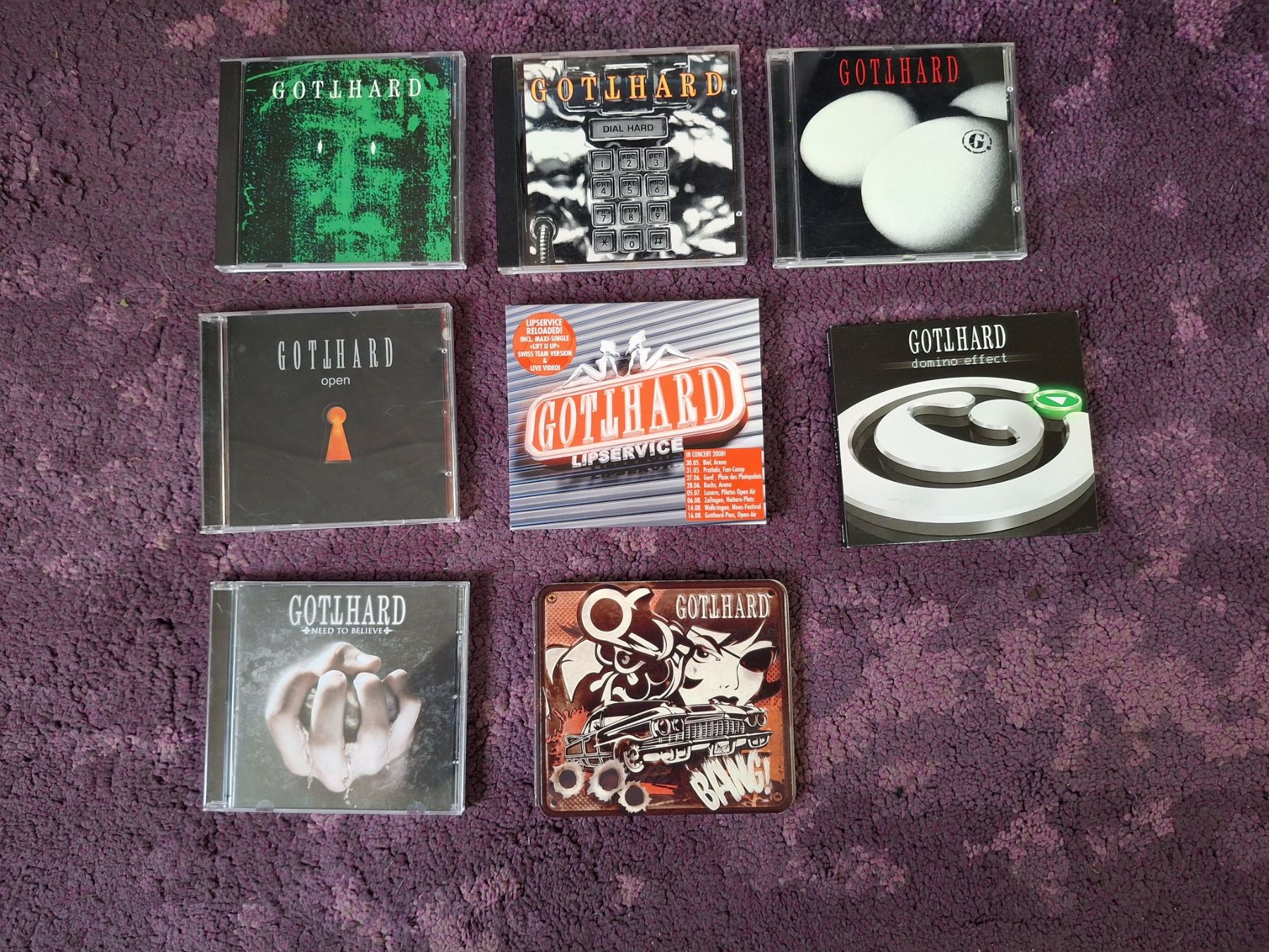 CD: Gotthard CD Sammlung, 8 Alben, Super Angebot – Usato da Horriwil venduto da TOKYONIGHTS