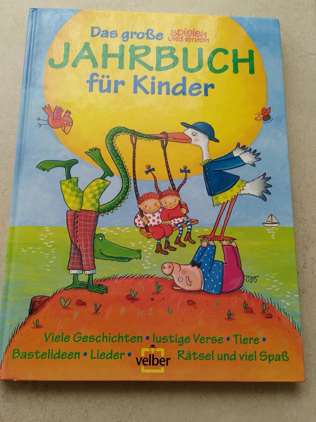 Libri: DAS GROSSE JAHRBUCH FÜR KINDER – Usato da Brugg AG venduto da olamim