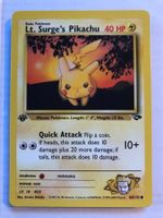 Lt. Surge's Pikachu 1st Gym Challenge - MINT - ab 1.-
