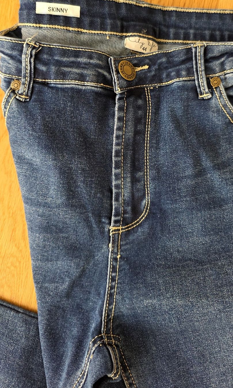 Jeans: Damen Jeans SKINNY,Gr.44 – Nuovo (secondo la descrizione) da Frauenfeld venduto da Bleeddragon 1