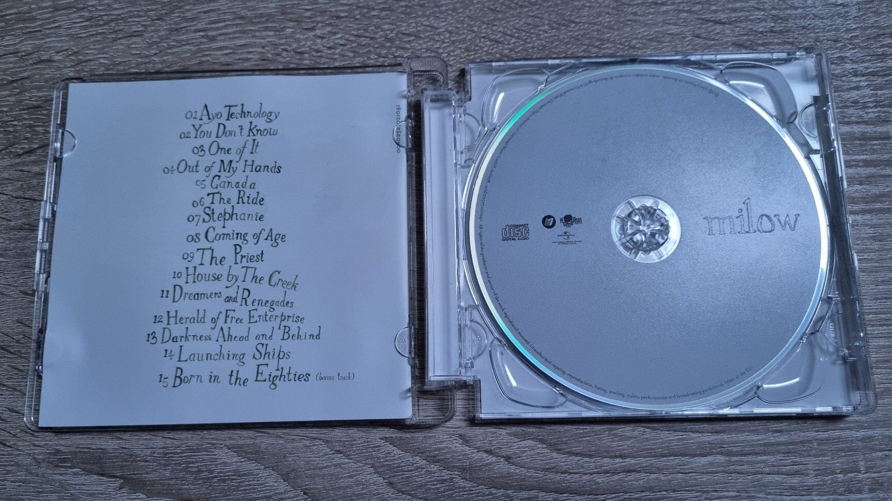 CD: Milow - Milow – Usato da Hagenbuch ZH venduto da lecterr55 1