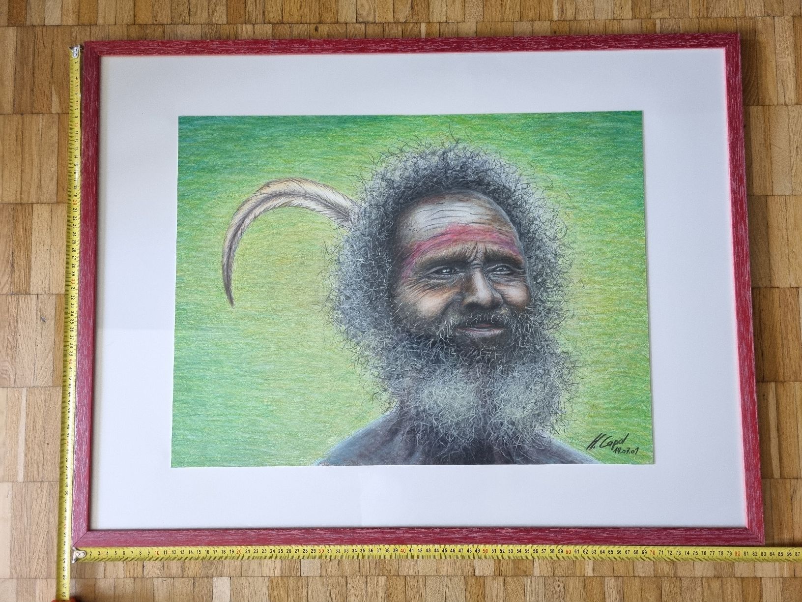 Foto & Immagini: Originalbild "Ur-Einwohner Australien" von H. Capol – Usato da Uster venduto da Worm 1