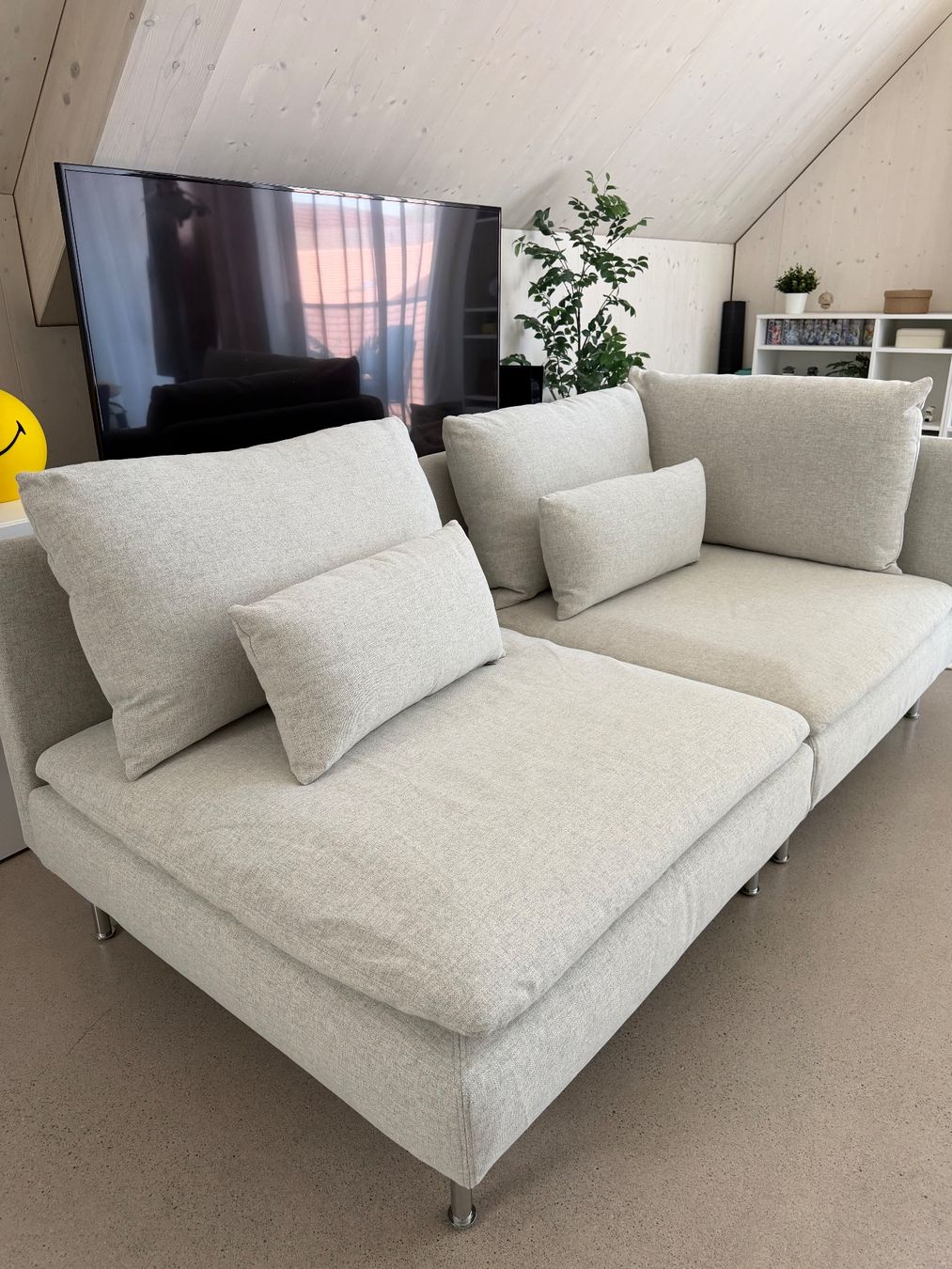 Ikea Divani: IKEA Söderhamn 3er-Sofa (Gunnared Beige) – Usato da Wittnau venduto da dnsblfrnz 1
