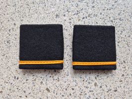 * Gradabzeichen Patten Set Leutnant Genie Gstb *