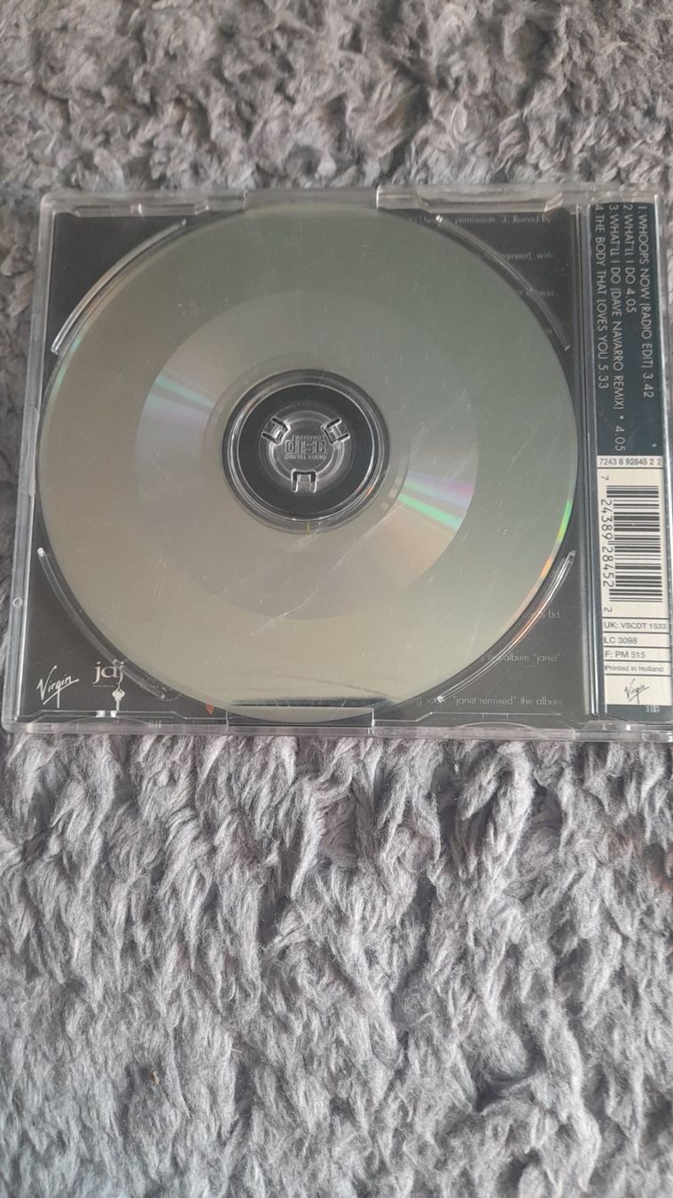 CD: JANET JACKSON    WHOOPS NOW/WHAT'LL I DO    CD SINGLE – Usato da Wetzikon ZH venduto da Ramones01 1