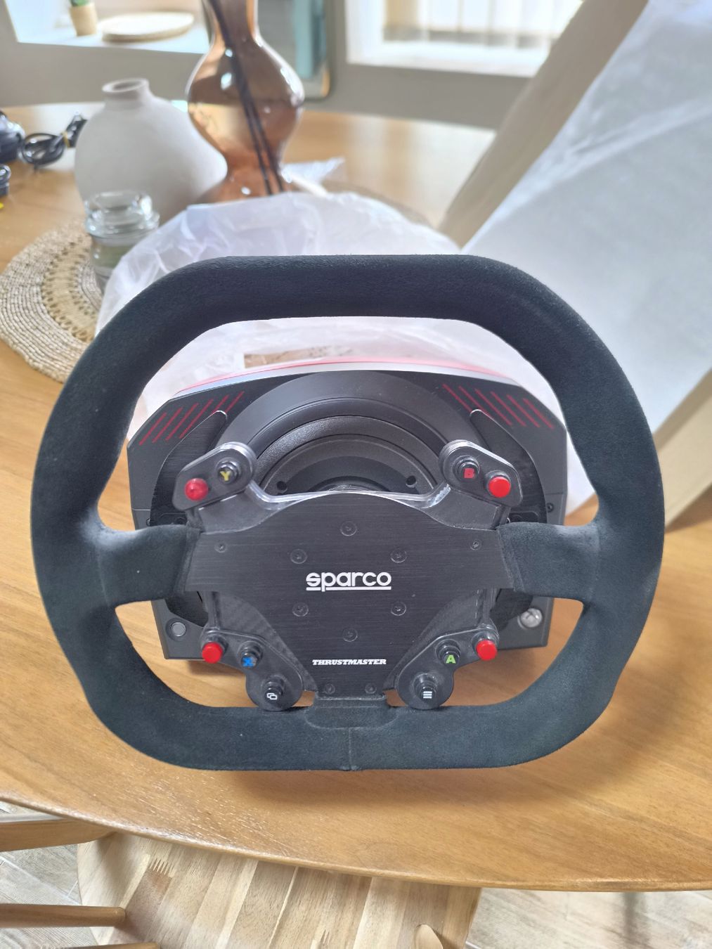 Thrustmaster Controller: SimRacing thrustmaster TS-XV race volant Sparco P-310 comp – Usato da Vuippens venduto da edo_z2cj 1