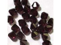 Perlen Swarovski, 4mm, Garnet