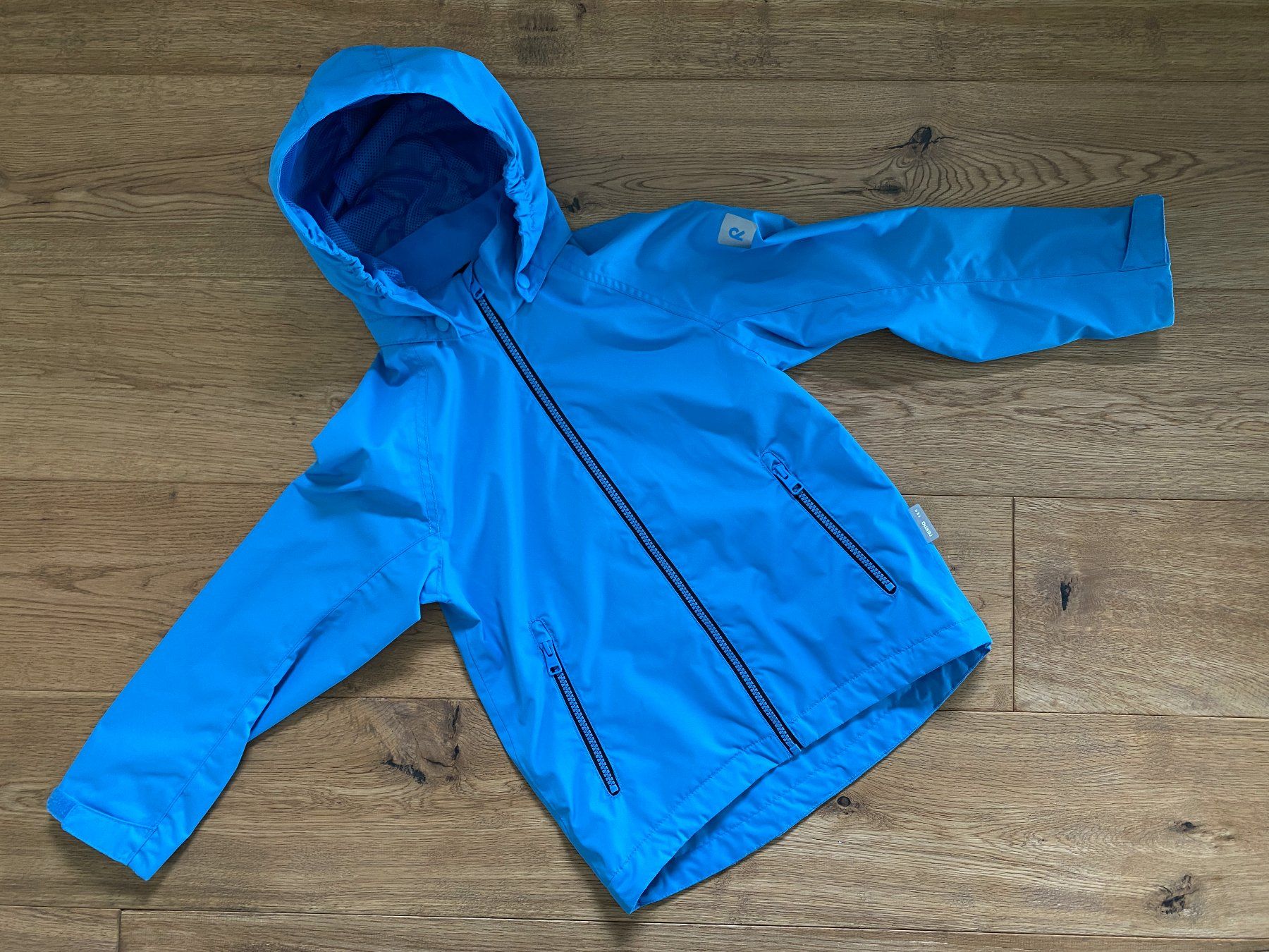 Reima Giacche & Cappotti: ReimaTec Übergangsjacke Soutu Gr. 128, blau – Usato da Steinerberg venduto da luckyfin