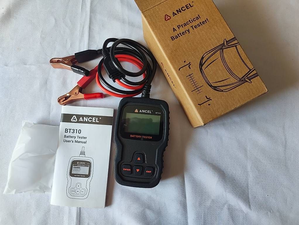 Messen: ANCEL BT310 Batterietester 12V – Neu und originalverpackt aus St.Gallen von becks0815