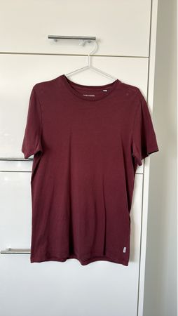 T-Shirt Jack & Jones bordeaux, Gr. M